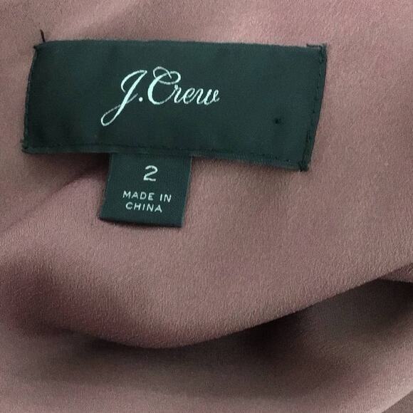 J, Crew Drapey Velvet Rose Leopard Print Pink Black Belted Wrap Dress sz 2 - Picture 10 of 14